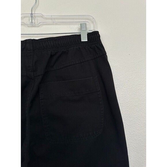 Thisisneverthat Easy Pant Pull On Straight Leg Washed Black Cotton Street Men M - Picture 8 of 15